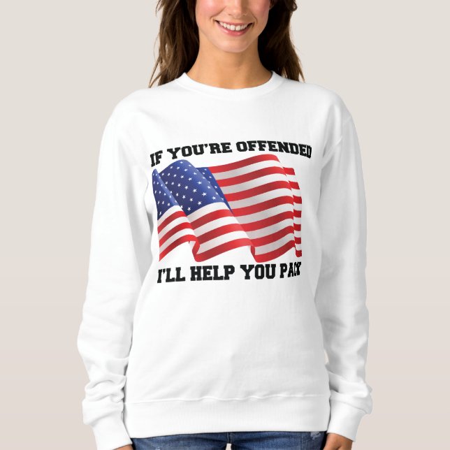 Moletom American patriot (Frente)