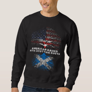 Moletom American Raising com Scottish Roots Scotland