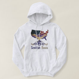 Moletom American Scottish Roots Design Hoodie