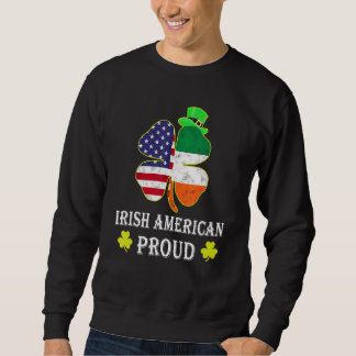 Moletom American St Patricks Day Lucky Charmer Irish Proud