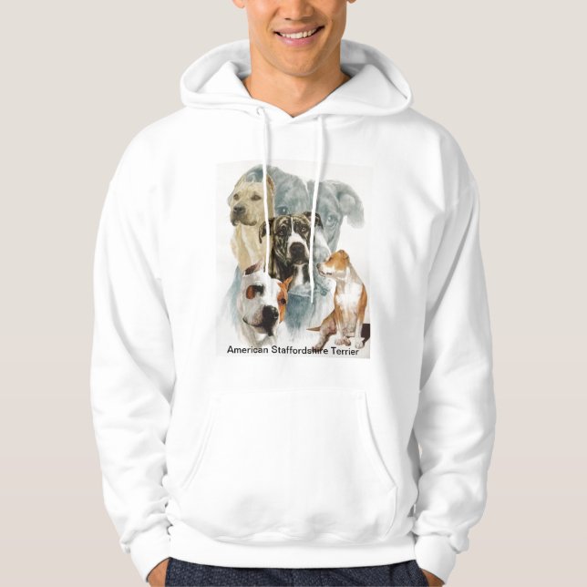 Moletom American Staffordshire Terrier, (Frente)