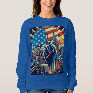 Moletom American Style Hoodie – USA Trendy Everyday Wear