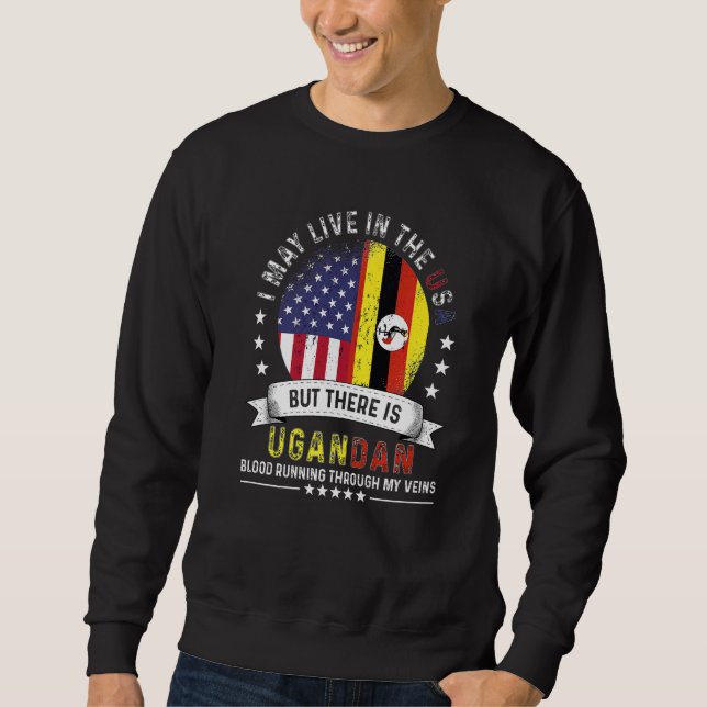 Moletom American Ugandan Home in US Patriot American Ugand (Frente)