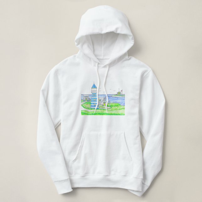 Moletom Americana 2 Camisola de Hoodie (Frente do Design)