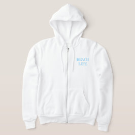 Moletom Americana Fio de Luz Zipped Hoodie