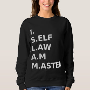 Moletom Americano moribundo I Self Law Am Master