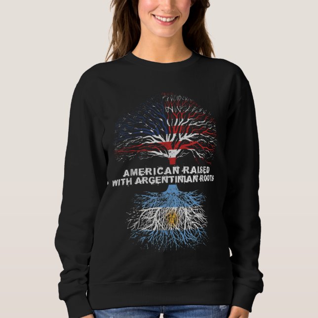 Moletom Americano Raízes Argentinas (Frente)