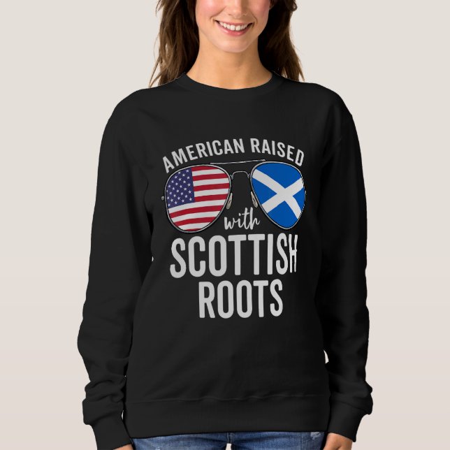 Moletom Americano Raízes Escocesas Usa Escócia F (Frente)