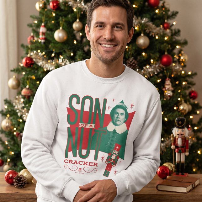 Moletom Amigo do Elfo Filho de um Quebra-Nozes (Simulated person wearing sweater)