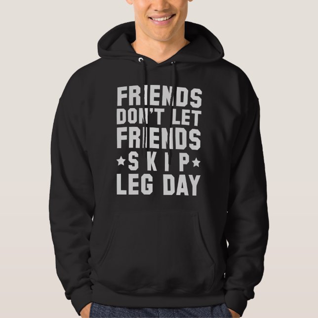 Moletom Amigos não permitem que amigos pulem o dia (Frente)