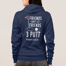 Moletom Amigos personalizados de golfe 3 Novidade Engraçad