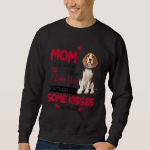Moletom Amo Mamãe Beagles Cachorro Cachorro Cachorro Cacho