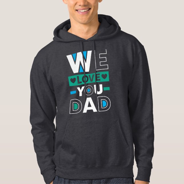 Moletom Amo-Te Pai - Apreciação Familiar (Frente)