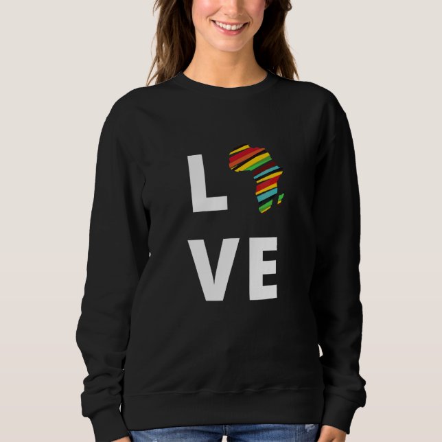 Moletom Amor África (Frente)