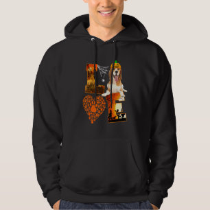 Moletom Amor Beagle Dog Paw Heart Pumpkin Halloween