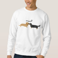 Amor bonito dos cães do Wiener do Smooch | dos