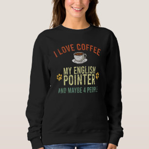 Moletom Amor Café Dono de Cachorro Cafeína Cappuccino Ingl