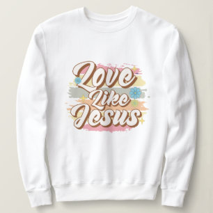 Moletom Amor como Jesus