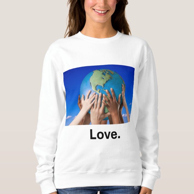 Moletom Amor Crianças Mãos (Frente)