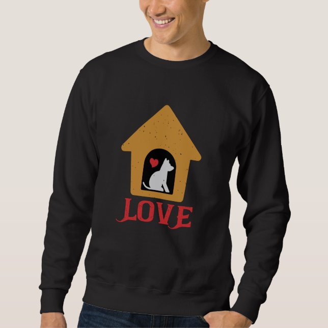 Moletom Amor de Cachorro (Frente)