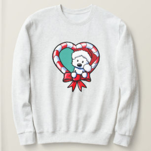 Moletom Amor de Natal KiniArt Westie