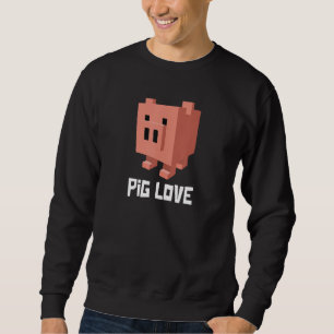 Moletom Amor de Porco   Porco
