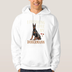 Moletom Amor Dobermann Amante de Cachorro