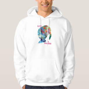 Moletom Amor dos Hoodies do design do peixe-boi