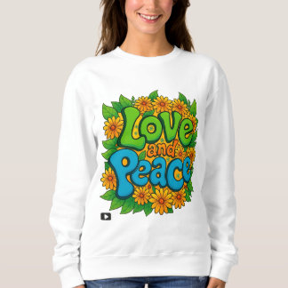 Moletom amor e paz