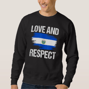Moletom Amor e Respeito Salvadoreo El Salvador Salvadoria