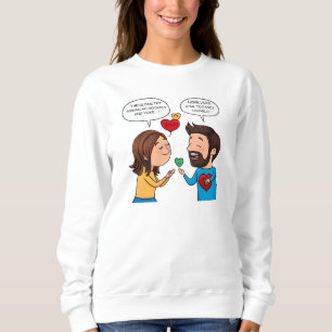 Moletom Amor e Romance - Especial do Dia do Namorados
