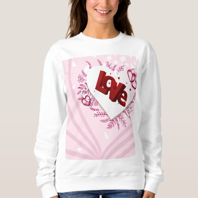 Moletom Amor em 3D (Frente)