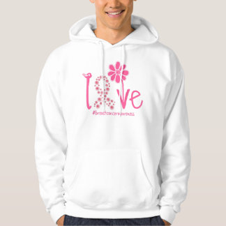 Moletom AMOR Girassol Rosa Fita Rosa Fita Cancer de Mama A