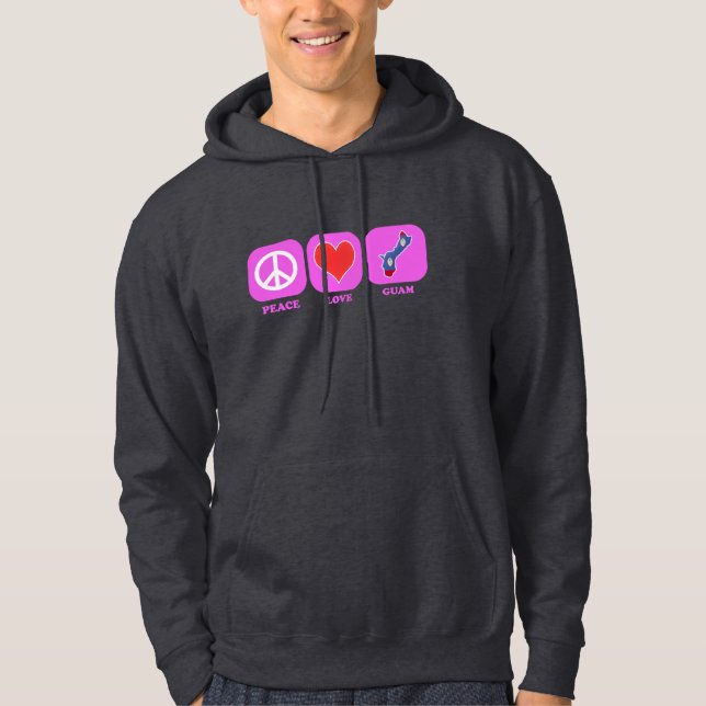 Moletom Amor Guam da paz (Frente)