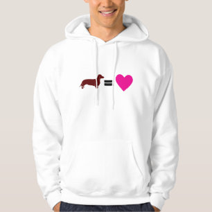 Moletom Amor igual dos Dachshunds