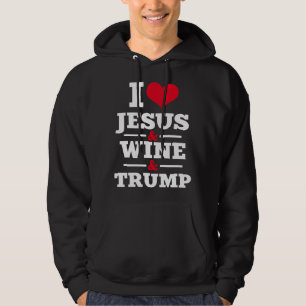 Moletom Amor Jesus Vinho Trump Cristão Religioso Fé Mo