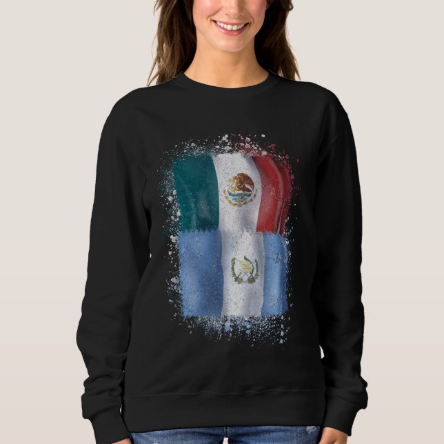 Moletom Amor mexicano guatemalteco (Frente)