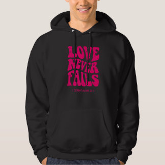 Moletom Amor Nunca Falha Jesus Religioso Cristão Fé B