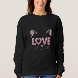 Moletom Amor Perfeito Felino Apaixonado Amor Gatinho Amor