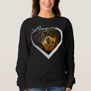 Moletom Amor Rottweilers Metzgerhund Rottie Puppy Dog Amor