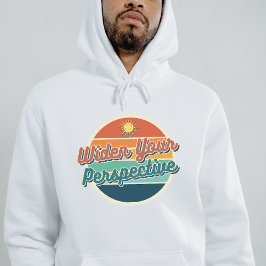 Moletom Ampliar Sua Perspectiva Retro Hoodie