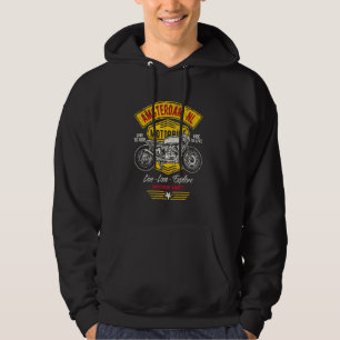 Moletom Amsterdã Holanda Design de Motocicleta Retrô