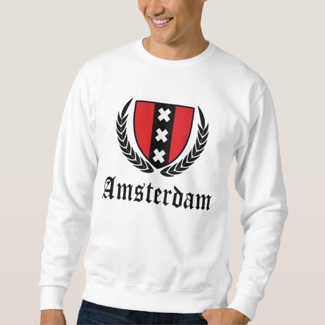 Moletom Amsterdam Crest (Frente)