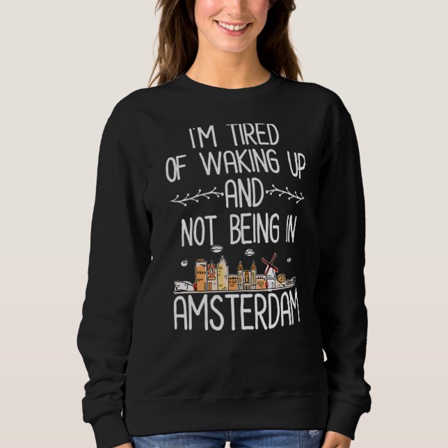 Moletom Amsterdam Traveler (Frente)