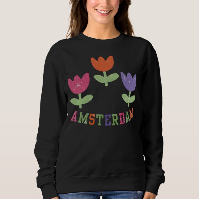 Moletom Amsterdam Tulips (Frente)