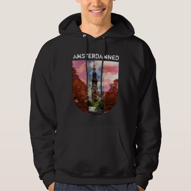 Moletom AMSTERDAMNED Westertoren 2 hoodie (Frente)