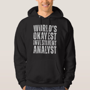 Moletom Anal de Dados Engraçado do Analista de Investiment
