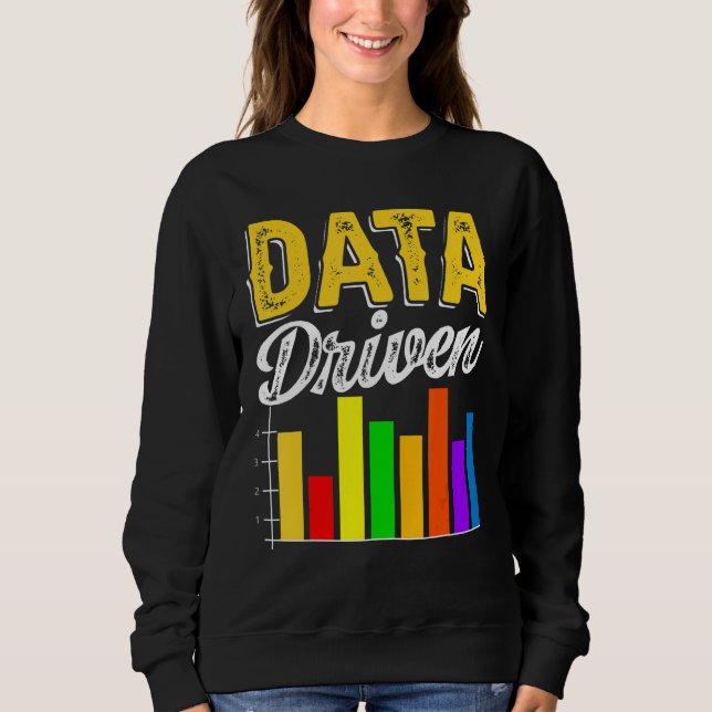 Moletom Análise de Dados de Ciência de Dados de Data Scien (Frente)
