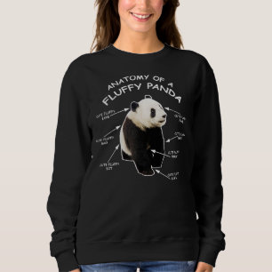 Moletom Anatomia Bonita De Um Floffy Panda Baby Panda Cub