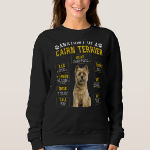 Moletom Anatomia Cairn Terrier Para Mulheres